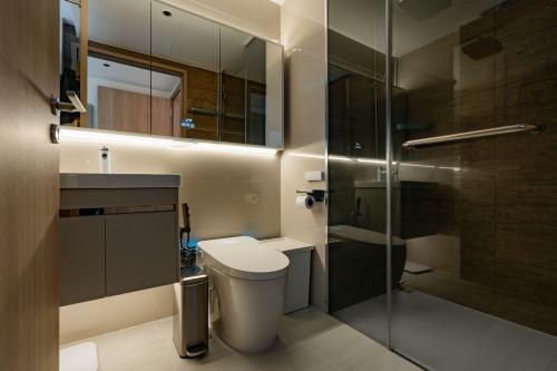 Minimalist Bathroom at Sol Acres
