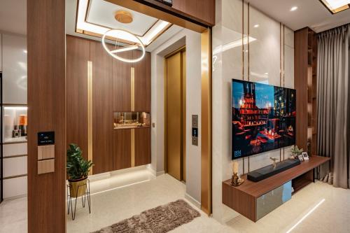 Contemporary Living Room at Parc Botannia