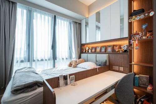 Contemporary Bedroom at Parc Botannia