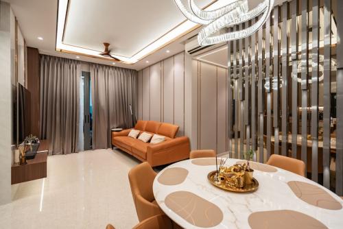 Contemporary Living Room at Parc Botannia