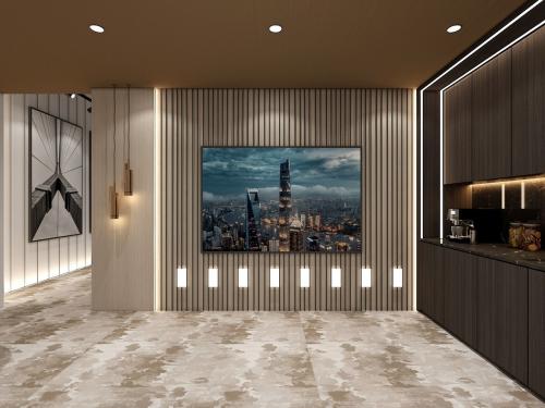 Modern Entryway at Somerset Office