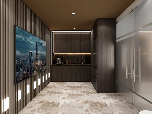 Modern Entryway at Somerset Office