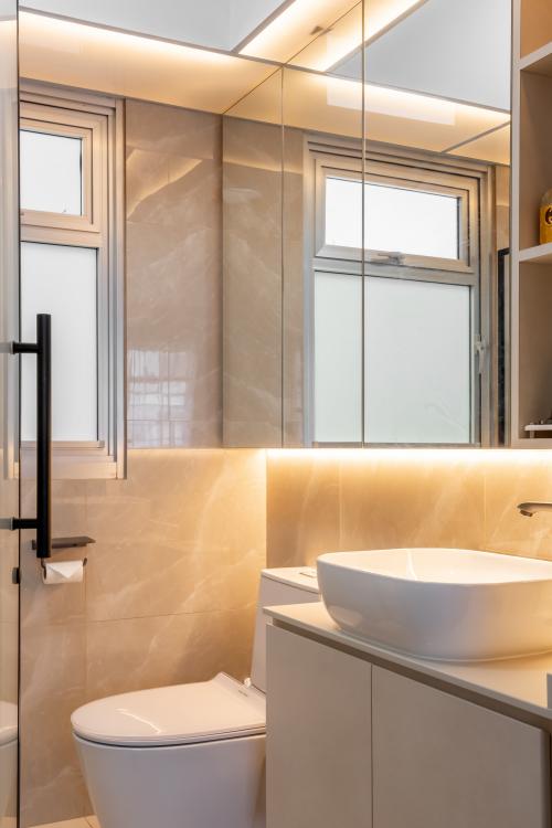 Scandinavian Bathroom at 189B Marsiling Road