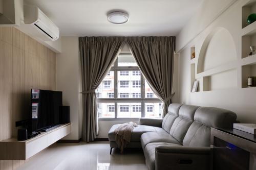 Contemporary Living Room at 131C Tengah Drive