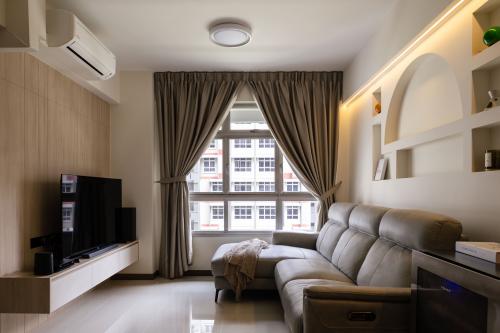 Contemporary Living Room at 131C Tengah Drive
