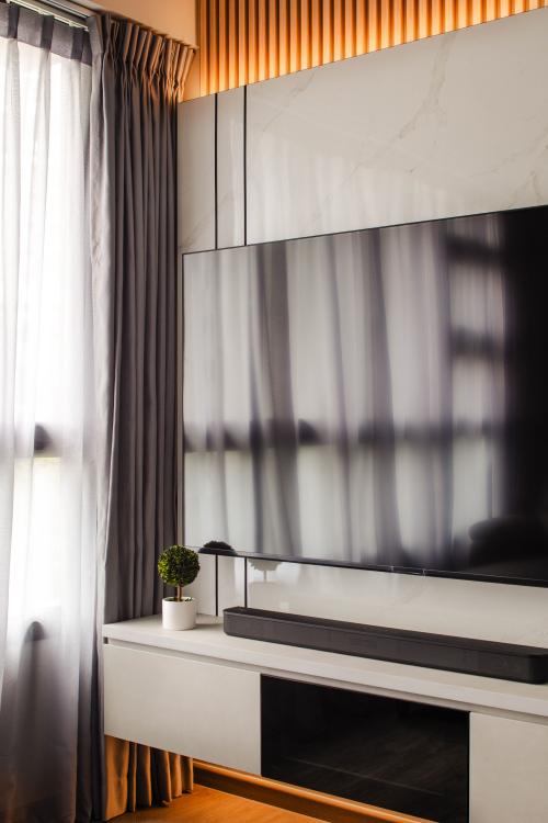 Modern Living Room at 161B Jalan Teck Whye