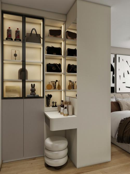 Modern Bedroom at 175 Hougang