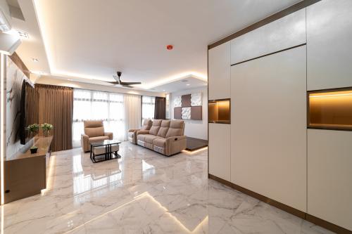 Modern Living Room at 443A New Punggol Road