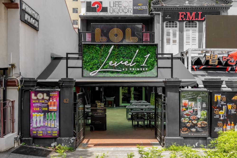 Level 1 at Prinsep Street