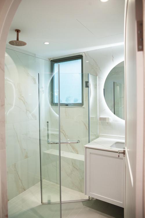 Contemporary Bathroom at Lilydale Condo