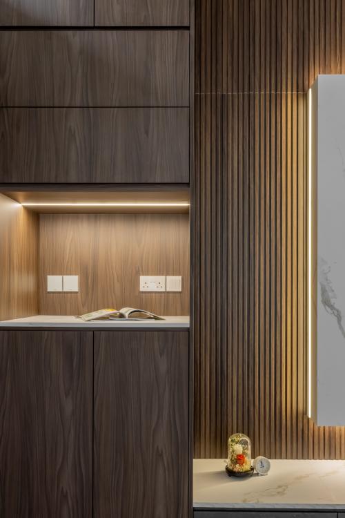 Contemporary Foyer at 31 Lor 1 Parkwood