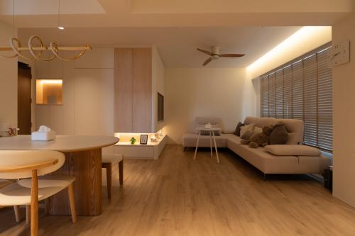 Scandinavian Living Room at Plantation Grove