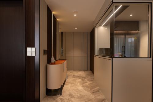 Contemporary Kitchen at The Commodore
