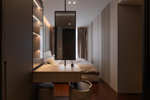 Contemporary Bedroom at The Commodore