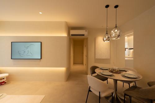 Minimalist Living Room at Rivervale Shores