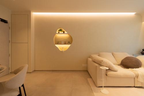 Minimalist Living Room at Rivervale Shores