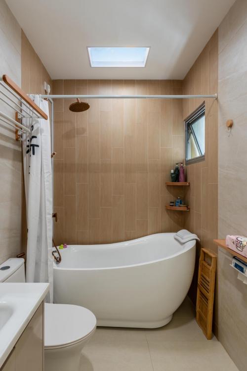 Contemporary Bathroom at 225B Tengah Garden Avenue