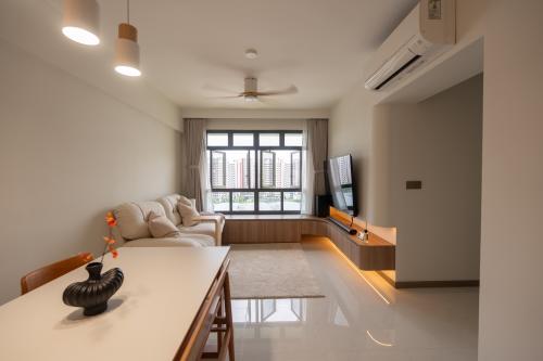 Minimalist Living Room at Parc Glen