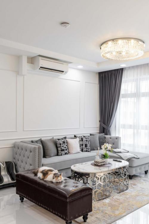Modern Living Room at 122A Tengah Drive