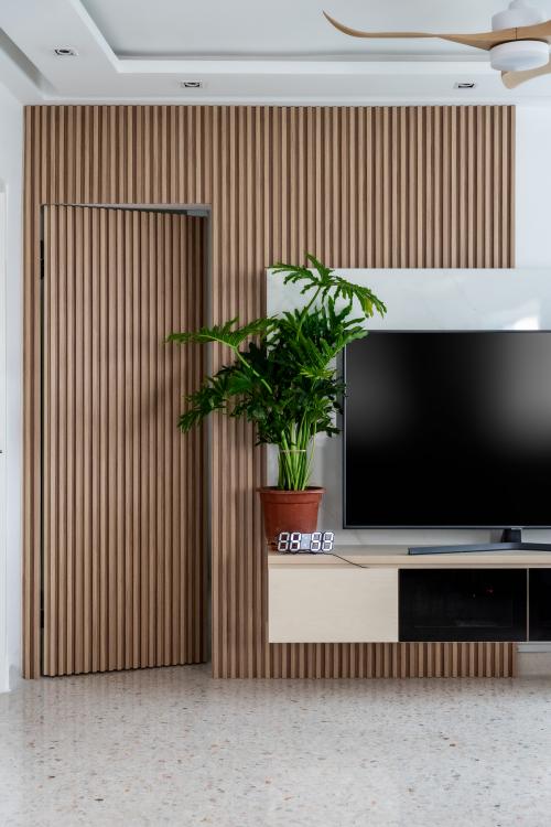 Modern Living Room at 332 Jurong East Ave 1