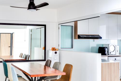 Minimalist Dining Room at 205 Bishan Street 23