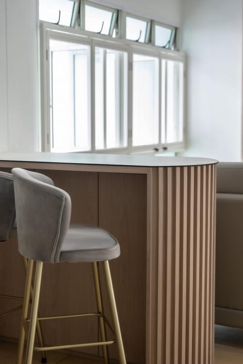 Scandinavian Dining Room at 126A Edgedale Plains