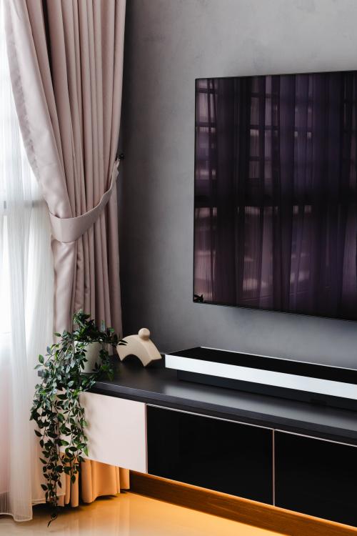 Modern Living Room at 238B Boon Lay Drive