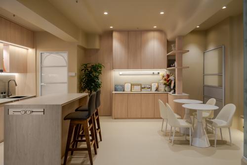Scandinavian Living Room at 65 Ubi Road 1