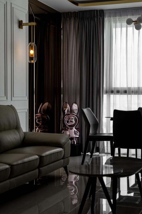 Modern Living Room at 80 Jellicoe Road , Citylight