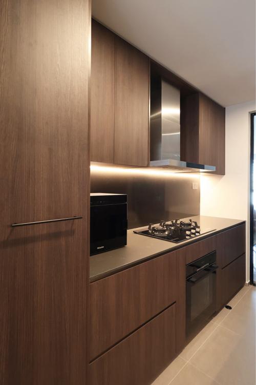Modern Kitchen at Resale 3 Bedroom Condo @ Stirling Road