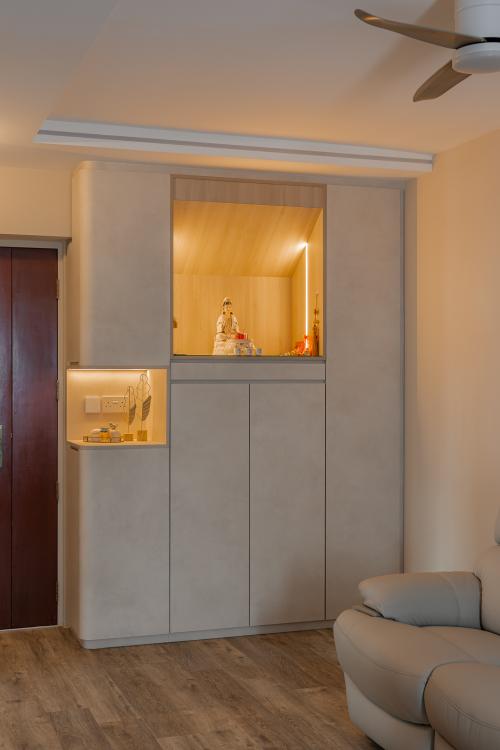 Scandinavian Entryway at Fernvale Court (Block 438B)