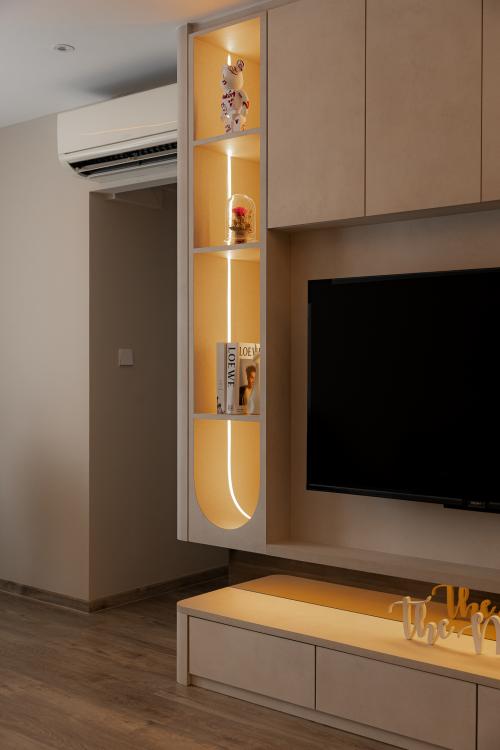 Scandinavian Living Room at Fernvale Court (Block 438B)