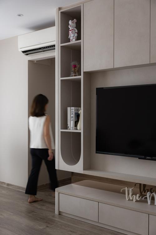 Scandinavian Living Room at Fernvale Court (Block 438B)