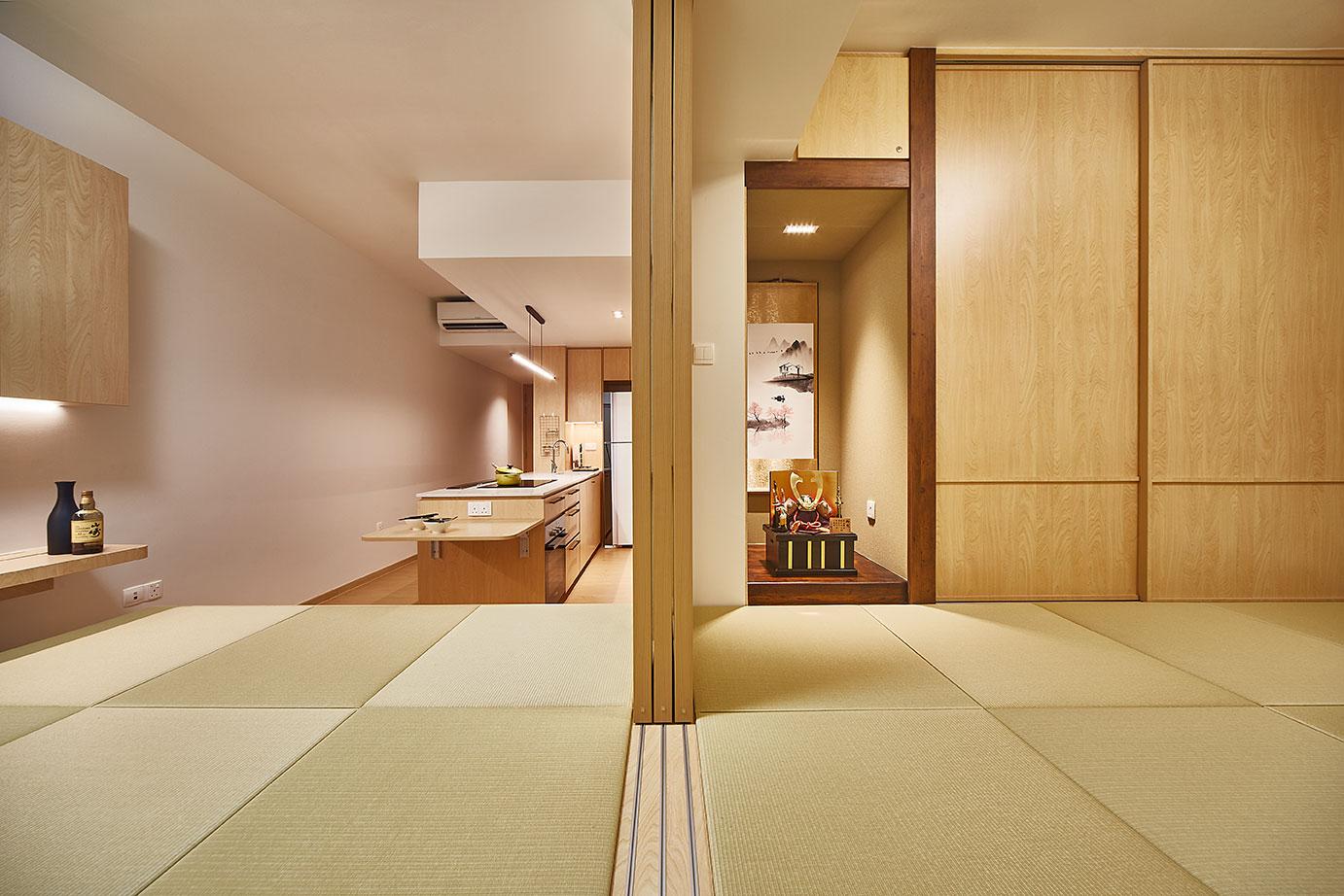 Minimalist Bedroom with Wardrobe and Sliding Wardrobe