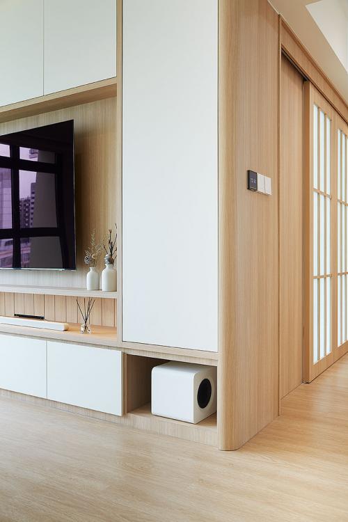 Scandinavian Living Room at Tampines Street 96