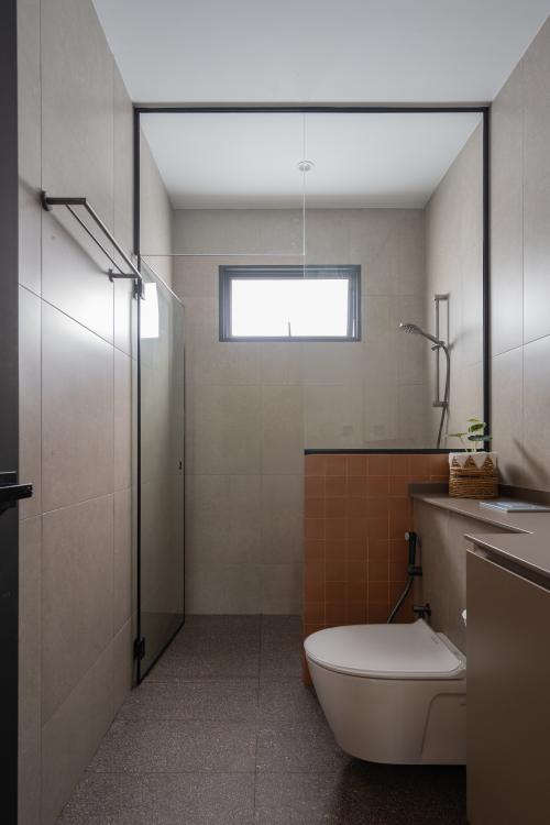 Modern Bathroom at 322 Upper East Coast Road @ The Tropic Gardens