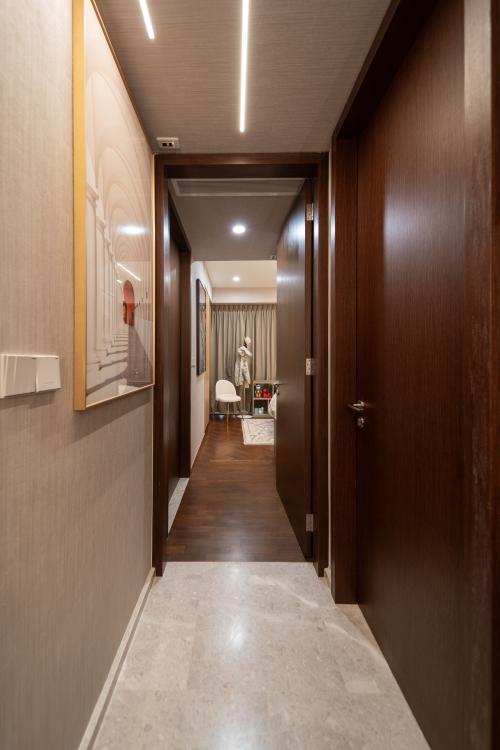 Modern Hallway at 1 Draycott Park @ One Draycott