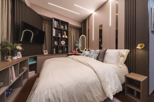 Modern Bedroom at 1 Draycott Park @ One Draycott