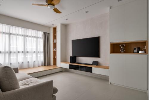 Scandinavian Living Room at BLK 171B SengKang East Drive