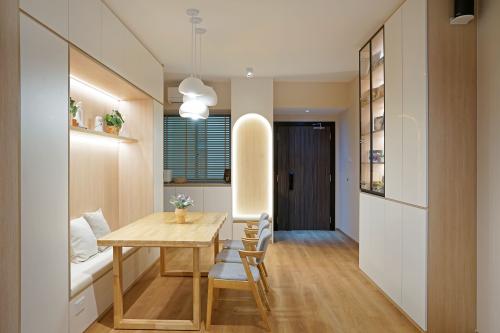Scandinavian Dining Room at 8 Rivervale link , Park green #03-14