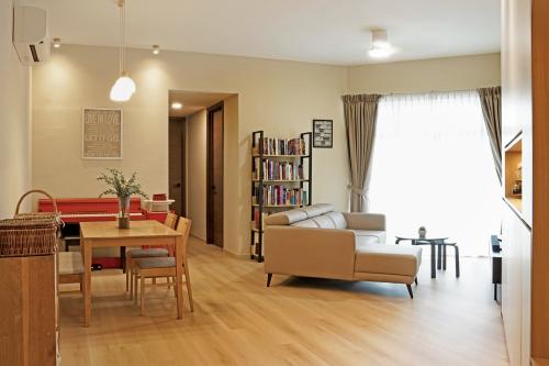 Scandinavian Living Room at 911 Lor1 ToaPayoh #0705
