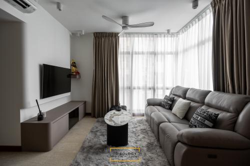 Contemporary Living Room at 5 Jurong east