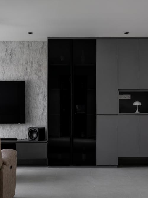 Industrial Living Room at 632 Jurong west