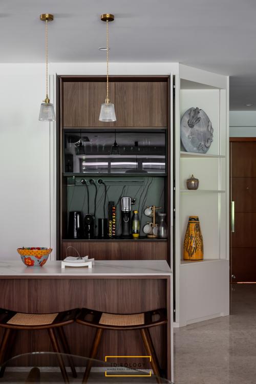 Contemporary Pantry at 66 Marine parade