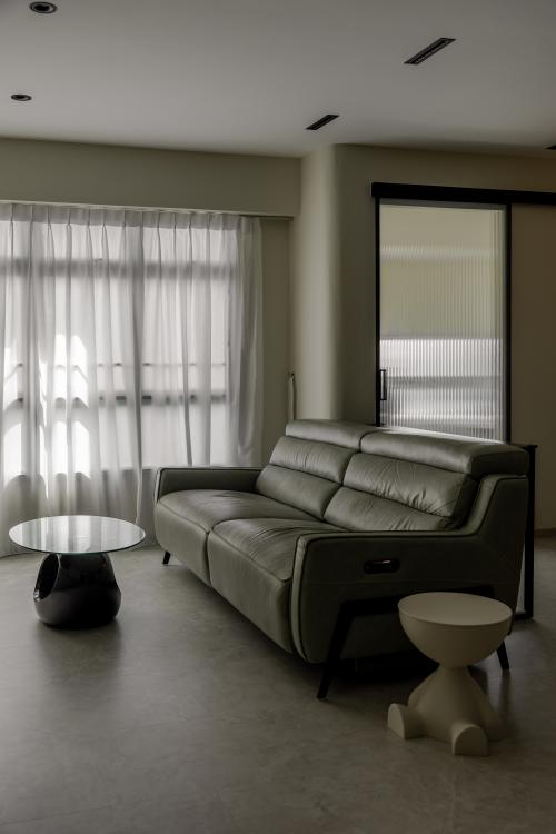 Minimalist Living Room at 310C Ang Mo Kio