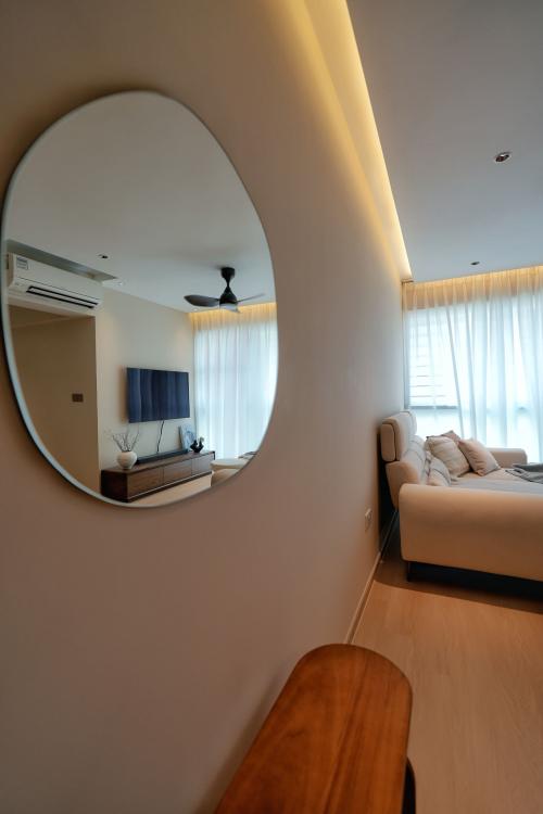 Scandinavian Entryway at 603A Punggol Road