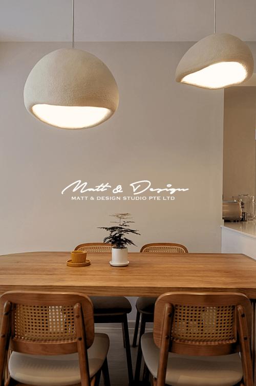 Scandinavian Dining Room at 603A Punggol Road