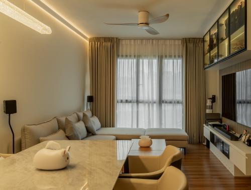 Modern Living Room at 665B Tampines St 64
