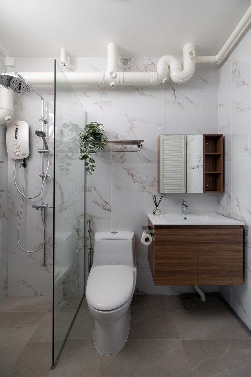 Contemporary Bathroom at 540 Jelapang Road