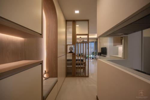 Scandinavian Entryway at 321 Choa Chu Kang Ave 3 (Mi Casa)